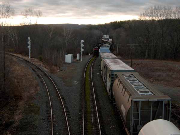 Pan Am Railways activity in Deerfield
