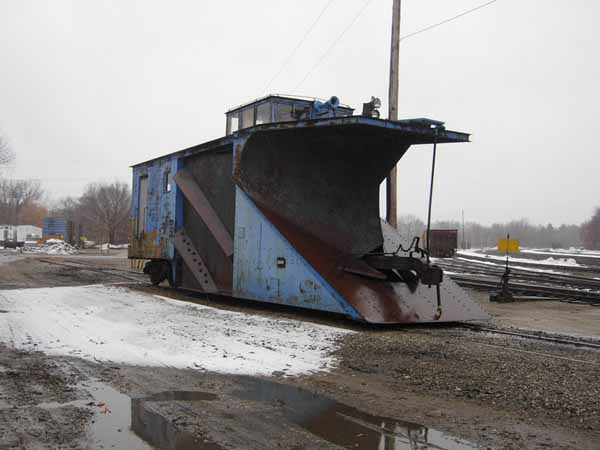 Pan Am Railways snow plow BM W3738