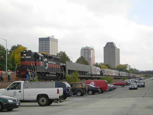 Ringling Brothers and Barnum & Bailey circus train