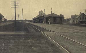 Railroad Station, Pittsfield, Maine