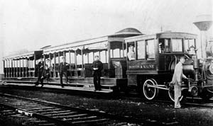 Boston & Maine Railroad Dummy Train for Passengers