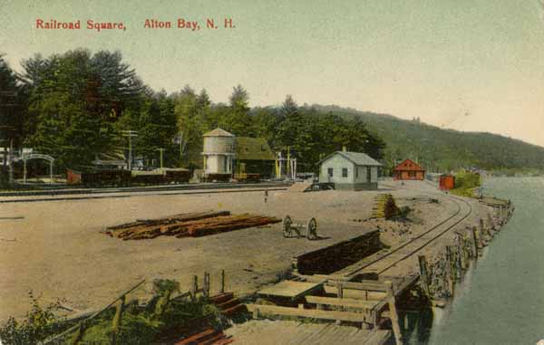 Railroad Square, Alton Bay, New Hampshire