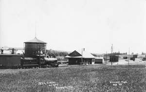 Bangor & Aroostook Station and Yard, Brownville, Maine