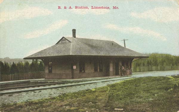 Bangor & Aroostook Station, Limestone, Maine