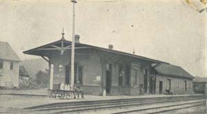 Maine Central Railroad Station, Brownfield, Maine