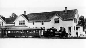 Kennebec Central Railroad #2 at Chelsea, Maine