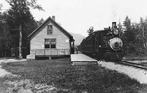 Sandy River & Rangeley Lakes Railroad, Carrabasset, Maine