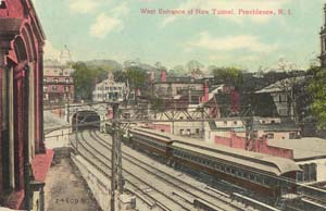 West Entrance of New Tunnel, Providence, Rhode Island