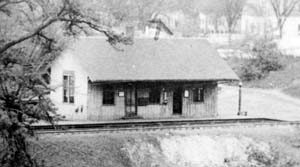 Railroad Station, Hope, Rhode Island