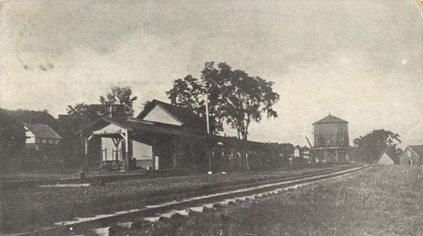 Railroad Station, North Hatley, Quebec