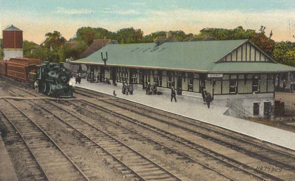 Railway Station, Digby, Nova Scotia