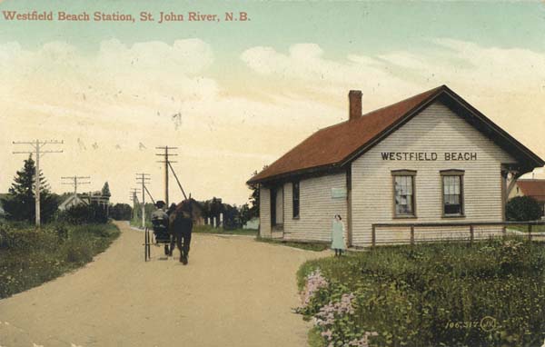 Westfield Beach Station, St. John River, New Brunswick