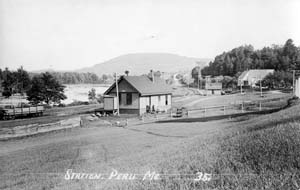 Station, Peru, Maine