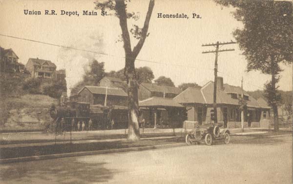 Union Railroad Depot, Main Street, Honesdale, Pennsylvania