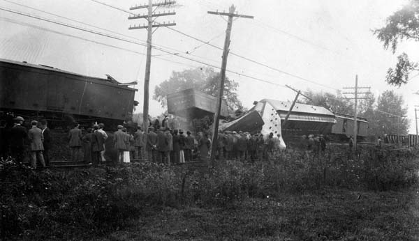 Wreck at Bennington, September 7, 1912