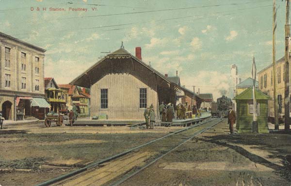 Delaware & Hudson Station, Poultney, Vermont