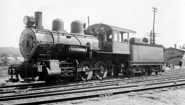 Boston & Maine Railroad #282 at White River Junction, Vermont
