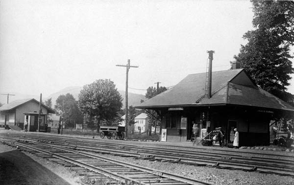 Railroad Station, North Pownal, Vermont