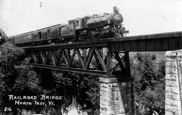 Railroad Bridge, North Troy, Vermont