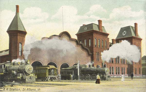 Railroad Station, St. Albans, Vermont