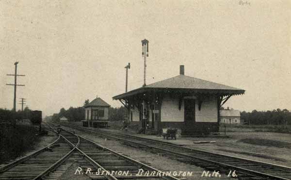 Railroad Station, Barrington, New Hampshire