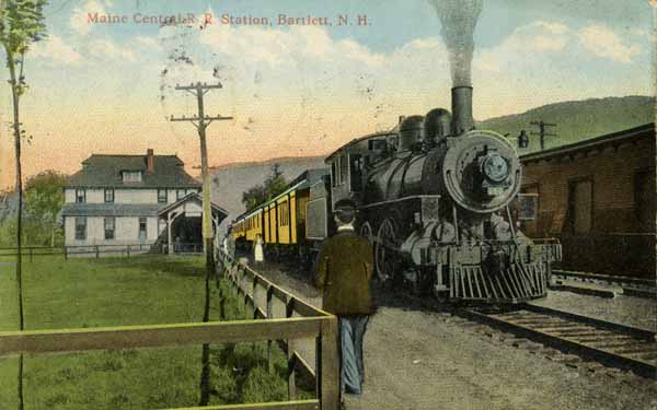 Maine Central Railroad Station, Bartlett, New Hampshire
