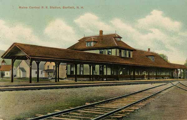 Maine Central Railroad Station, Bartlett, New Hampshire