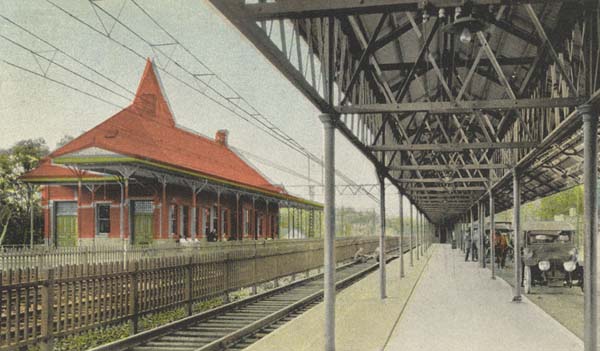 New York, New Haven & Hartford Railway Station, Mamaroneck, New York