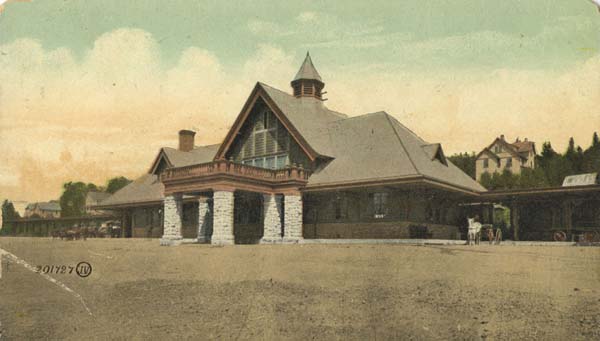 Union Depot, Saranac Lake, New York