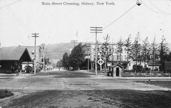 Main Street Crossing, Sidney, New York