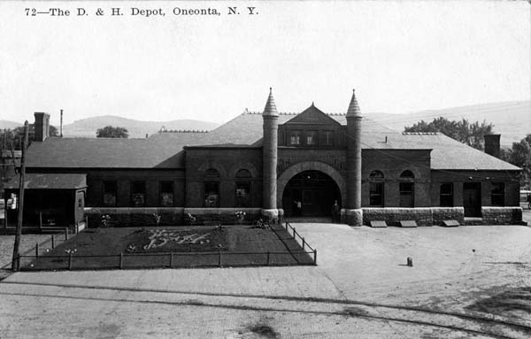 The Delaware & Hudson Depot, Oneonta, New York