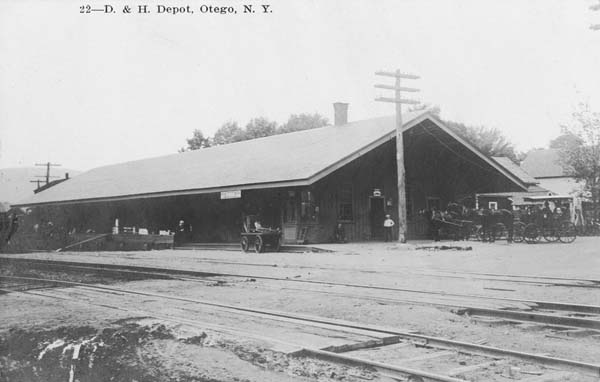 Delaware & Hudson Depot, Otego, New York