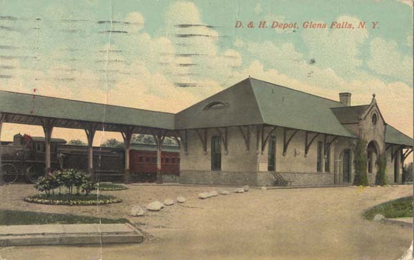 Delaware & Hudson Depot, Glens Falls, New York