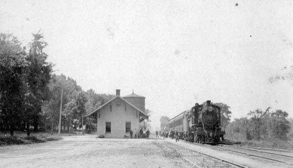 Railroad Station, Shusham, New York