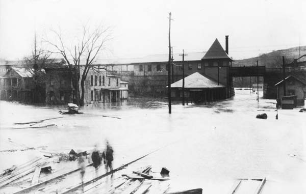 Railroad Station, Hoosick Falls, New York