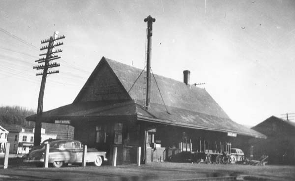 Railroad Station, Eagle Bridge, New York