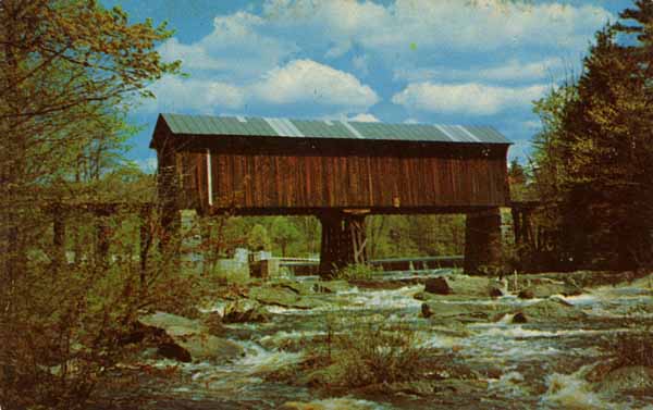 Bennington covered railroad bridge