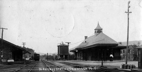 Railway Station, Unadilla, New York