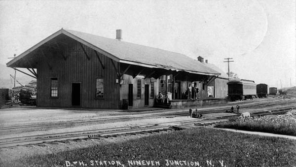 Delaware & Hudson Station, Nineveh Junction, New York