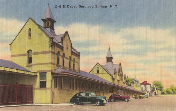 Delaware & Hudson Depot, Saratoga Springs, New York