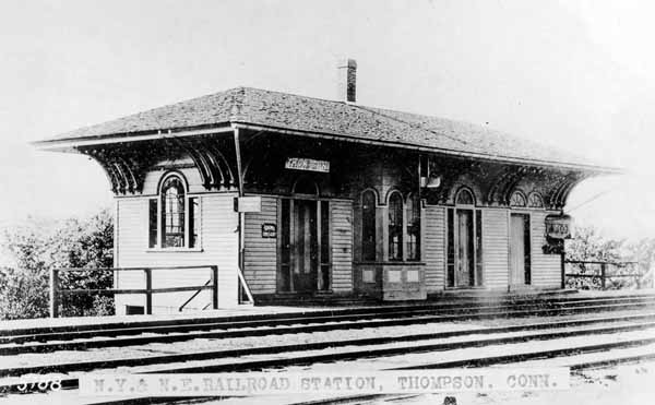 New York & New England Railroad Station, Thompson, Connecticut