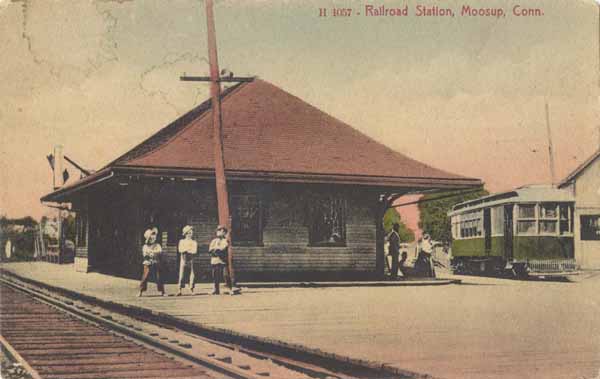 Railroad Station, Moosup, Connecticut