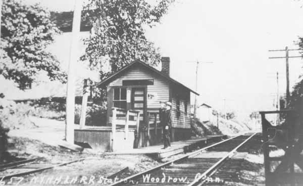 New York, New Haven & Hartford Railroad Station, Woodrow, Connecticut