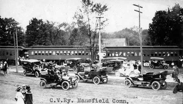 Central Vermont Railway, Mansfield, Connecticut