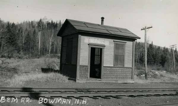 Boston & Maine Railroad Bowman, New Hampshire