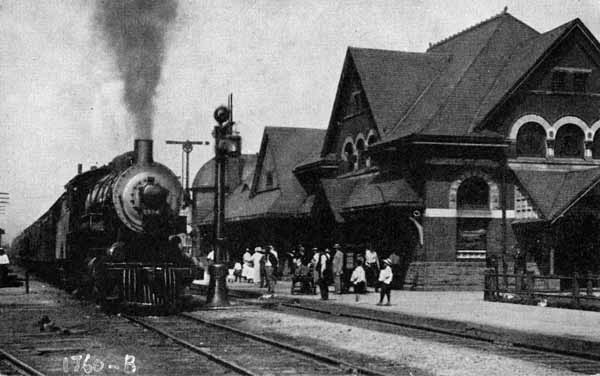 Railroad Station, Lewiston, Maine