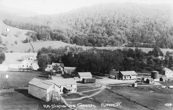 Railroad Station and Creamery, Rupert, Vermont