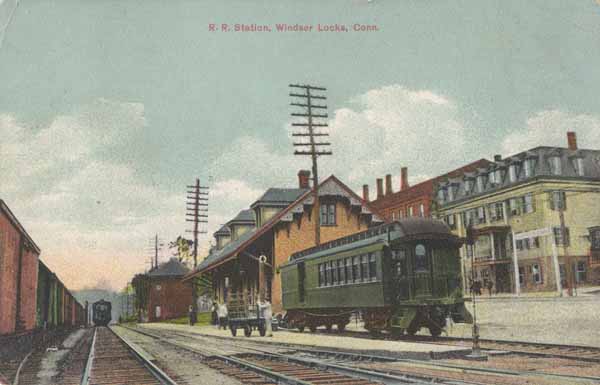 Railroad Station, Windsor Locks, Connecticut