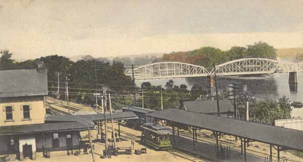Middletown, Connecticut, Passenger Depot and Bridge