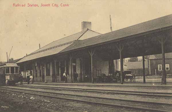 Railroad Station, Jewett City, Connecticut